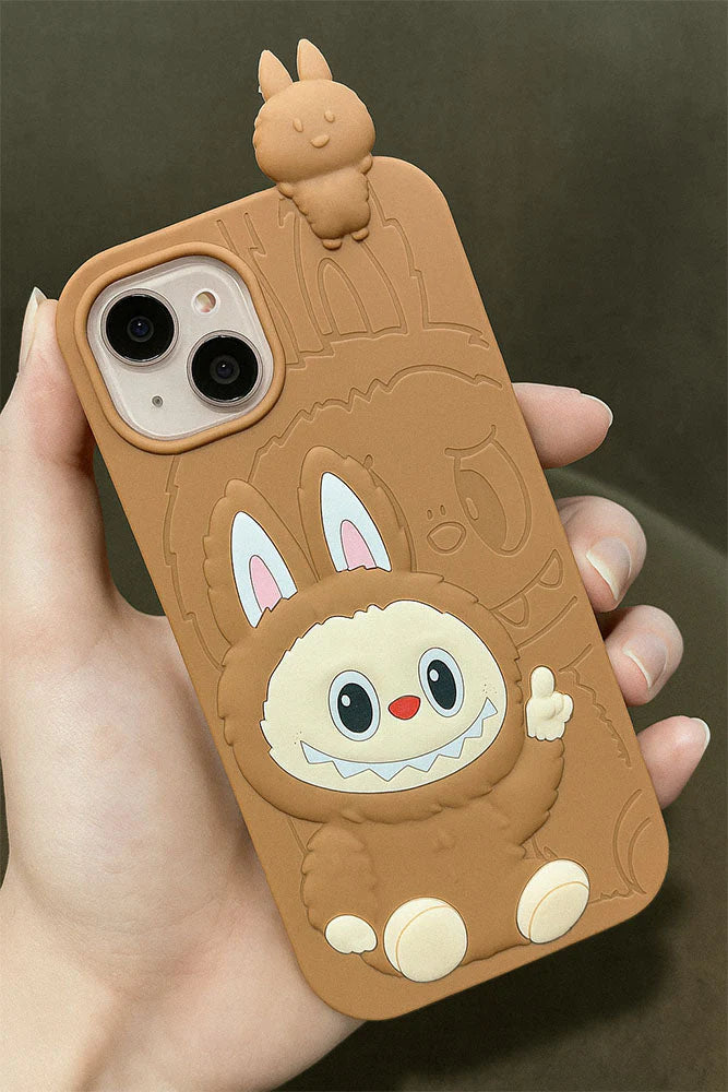 🧸✨ Cute Cartoon Doll Case | Slim Fit 💫 | Iphone