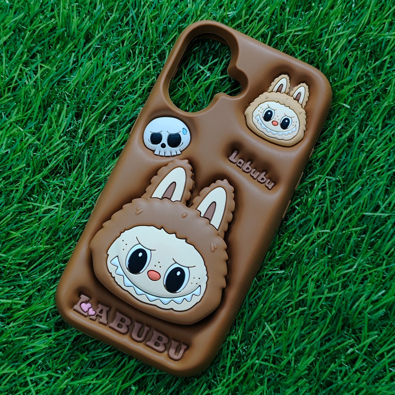 💖 3D Cute Labu Case for iPhone| Fun Cartoon | Shockproof 🌸 -Luxro