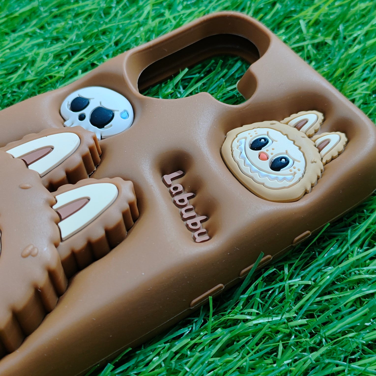 💖 3D Cute Labu Case for iPhone| Fun Cartoon | Shockproof 🌸 -Luxro